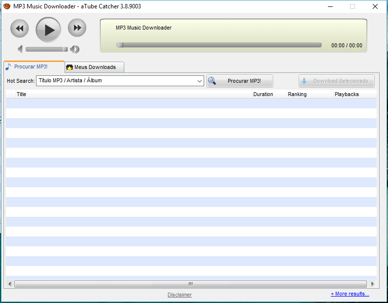 Music downloader